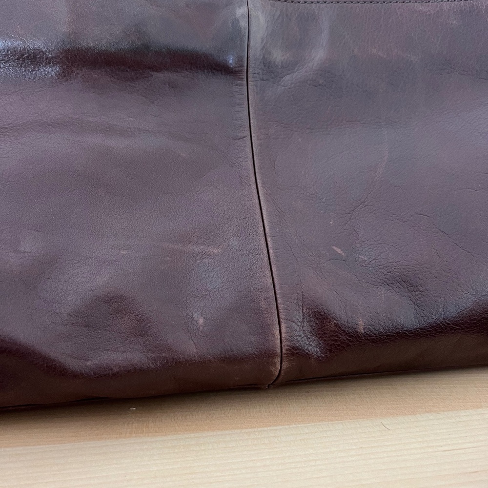 Vintage fossil leather messenger bag - Picture 6 of 12